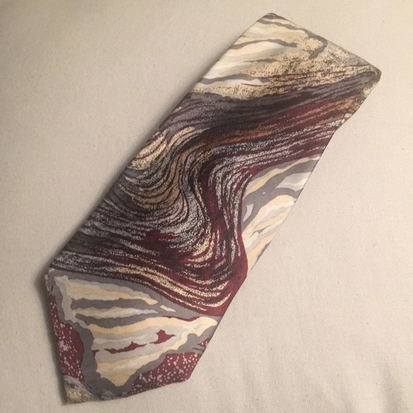 Lanvin Vintage Silk Tie - Picture 2 of 6